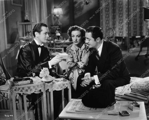 William Powell Joan Crawford Robert Montgomery film The Last of Mrs. Cheyney 412-35 - 0412-035