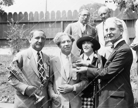 directors & producers - Louis B. Mayer - Cecil B. DeMille - Sid Grauman - Joseph M. Schenck - Ruth Roland - Dr. Rufus von KleinSmid awards and trophies - 0428-005
