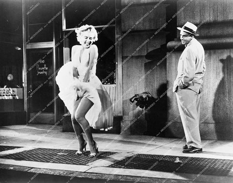 Marilyn Monroe, Tom Ewell - 1955 film The Seven Year Itch - 0433-027