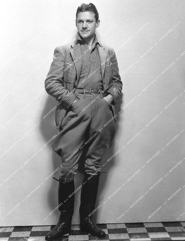 Douglas Fowley portrait in equestrian jodpers and riding boots - 0442-022