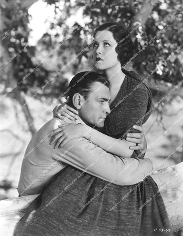 Buck Jones, Barbara Weeks - 1932 film Forbidden Trail - 0443-005
