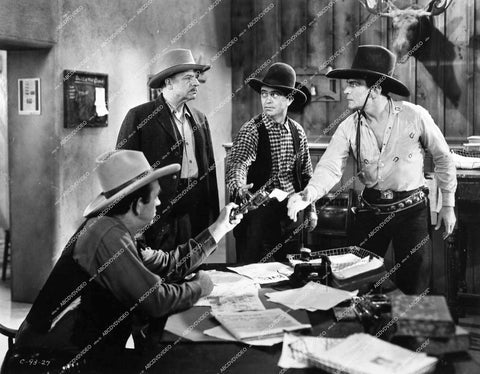 Buck Jones, Frank Rice, George Cooper - 1932 film Forbidden Trail - 0443-006