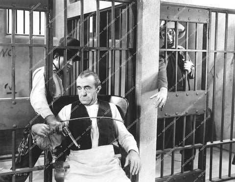 Buck Jones, Frank Rice, unknown actor - 1932 film Forbidden Trail - 0443-009