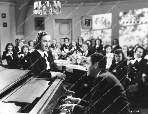 Deanna Durbin, Herbert Marshall - 1938 film Mad About Music - 0445-004