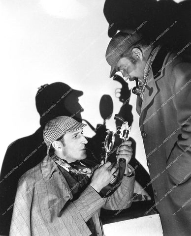 Basil Rathbone, Nigel Bruce - 1939 Sherlock Holmes film The Hound of the Baskervilles - 0449-031