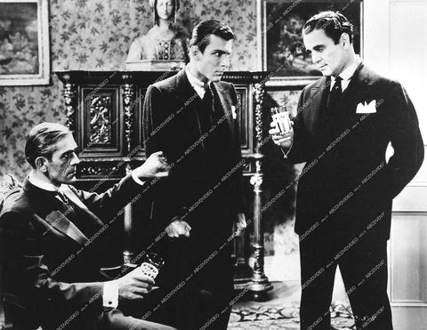 Leo Carrillo, Boris Karloff, unknown actor - 1931 film The Guilty Generation - 0452-018