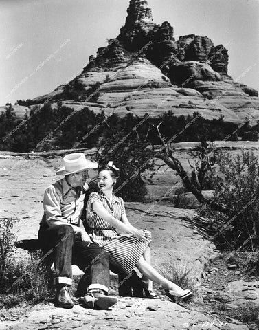 Gene Autry, Gloria Henry - 1948 film The Strawberry Roan - 0459-007