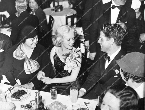 Alice Faye and Mother out to dinner with Rudy Vallee 1934 - 0460-006