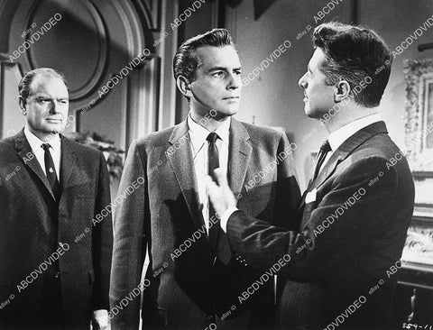 Parley Baer, Efram Zimbalist Jr, Don Ameche film A Fever in the Blood - 11001-015