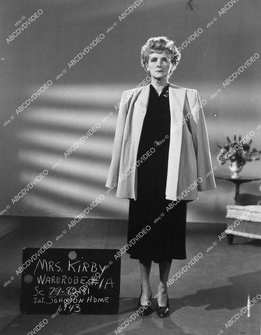 Gladys Cooper costume wardrobe slate portrait film Homecoming - 11006-004