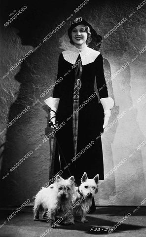 Genevieve Tobin w her Scotty Terrier dogs - 11007-002