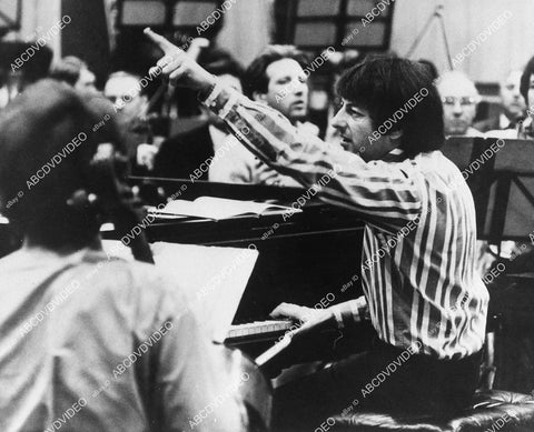 music Andre Previn rehearsing w the orchestra - 11008-011