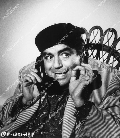 Kurt Kasznar portrait on the telephone - 11008-033