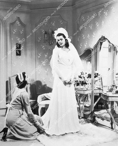 Helen Parrish getting her bridal gown fitted film I'm Nobody's Sweetheart Now - 11015-026