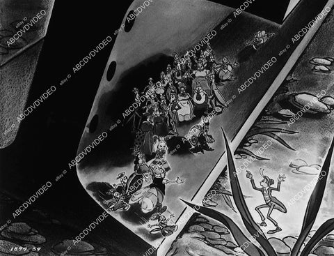 animated characters insects in Fleischer cartoon film Mr Bug Goes to Town - 11020-009