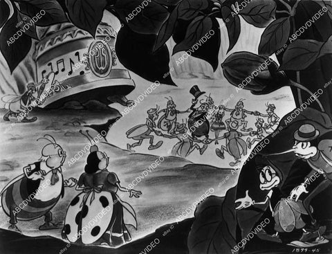 animated characters insects in Fleischer cartoon film Mr Bug Goes to Town - 11020-014