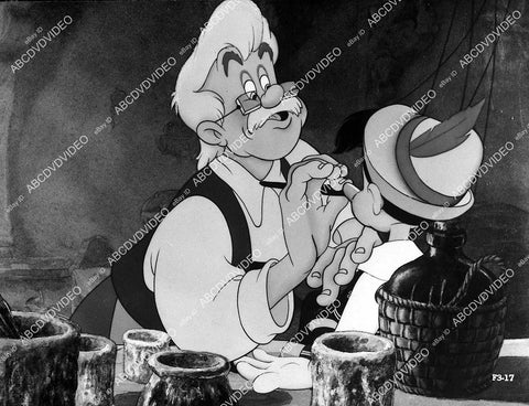 animated characters cartoon film Pinocchio - 11021-028