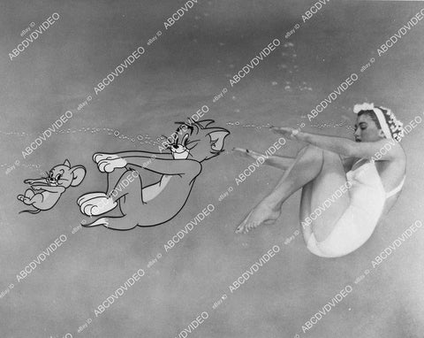 animated characters MGM cartoon Tom and Jerry & Esther Williams - 11022-025