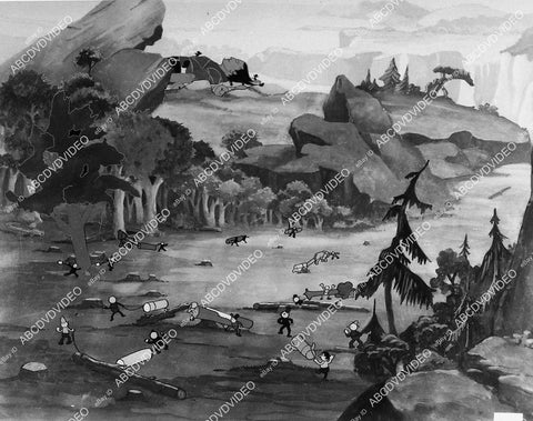 animated characters Fleischer cartoon film Gulliver's Travels - 11022-035