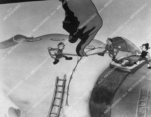 animated characters Fleischer cartoon film Gulliver's Travels - 11024-003