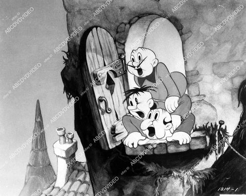 animated characters Fleischer cartoon film Gulliver's Travels - 11024-022