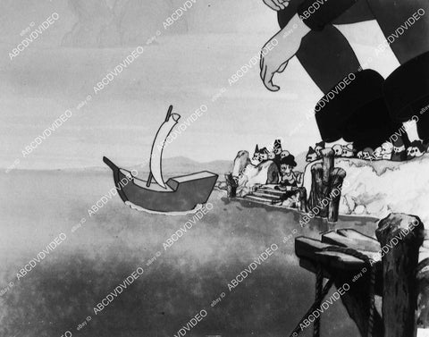 animated characters Fleischer cartoon film Gulliver's Travels - 11025-003