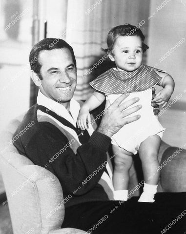 candid Don Adams w his daughter Cecily Adams - 11028-008