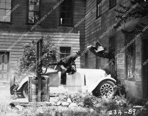 automobile stunt MGM silent film The Boob - 11030-030