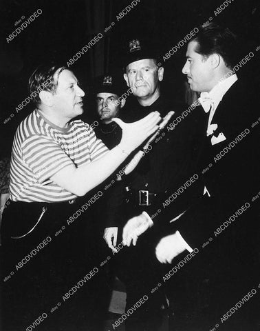 candid Don Ameche, director Gregory Ratoff film Something to Shout About - 11036-027