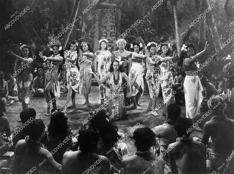 Anne Gwynne and the dancing girls film Weird Woman - 11041-022