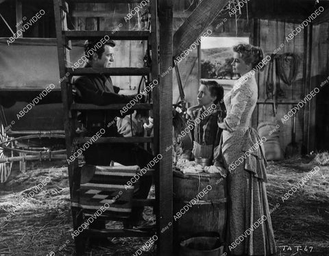 Richard Egan, Dorothy Malone, Billy Chapin film Tension at Table Rock - 11044-011
