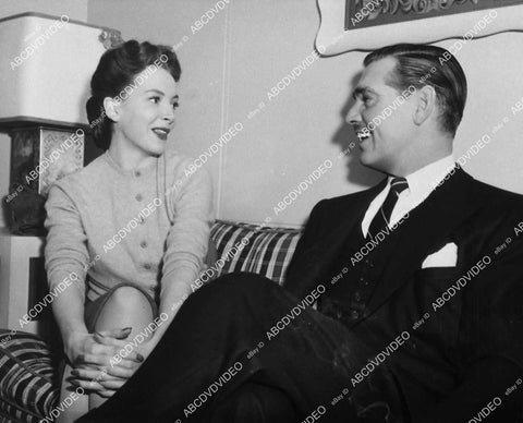 candid Deborah Kerr, Clark Gable film The Hucksters - 11045-015