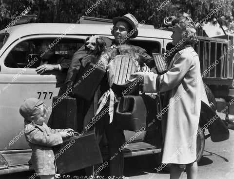 Arthur Lake, Penny Singleton, Larry Simms film Blondie Takes a Vacation - 11047-008