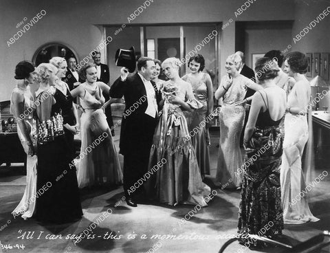 Eugene Pallette, Lilyan Tashman and all the girls film Girls About Town - 11049-031