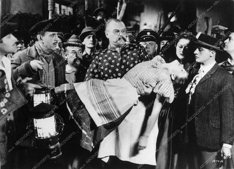Rex Evans and cast horror film Frankenstein Meets the Wolf Man 12878-35