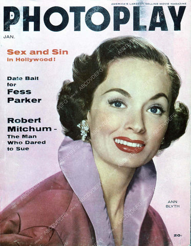 Ann Blyth Photoplay magazine cover 35m-953