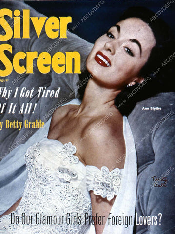 Ann Blyth Silver Screen magazine cover 35m-954