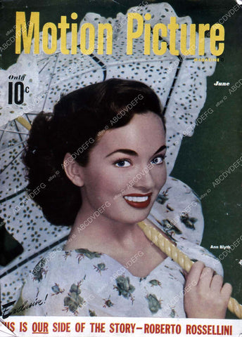 Ann Blyth Motion Picture magazine cover 35m-956