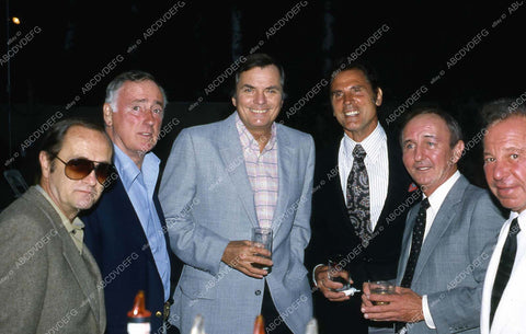 Bob Newhart Peter Marshall Dick Martin candid with friends 35m-10306