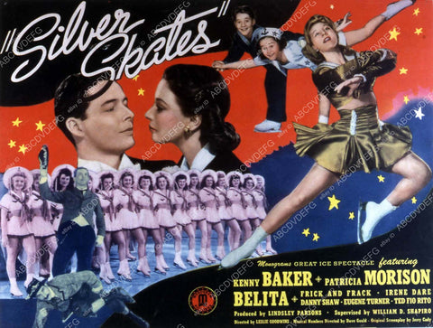 Belita Kenny Baker Patricia Morison film Silver Skates 35m-10405