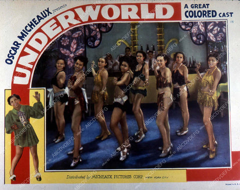 Bee Freeman Ethel Moses Dotty Saulter all black cast Oscar Micheaux Underworld 35m-10423