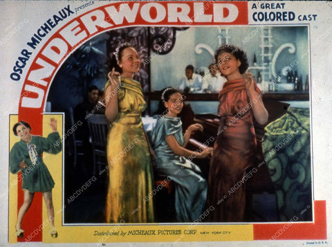 Bee Freeman Ethel Moses Dotty Saulter all black cast Oscar Micheaux Underworld 35m-10458