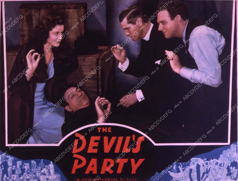 Beatrice Roberts Paul Kelly William Gargan Victor McLaglen film The Devil's Party 35m-10542