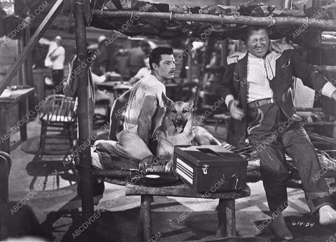 James Craig Jack Oakie and the dog film Northwest Stampede 455-31