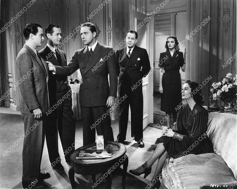 Robert Montgomery Alan Dinehart Rosalind Russell film Fast & Loose 769-18