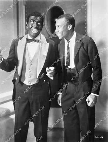Al Jolson in blackface w black performer film Big Boy 791-18