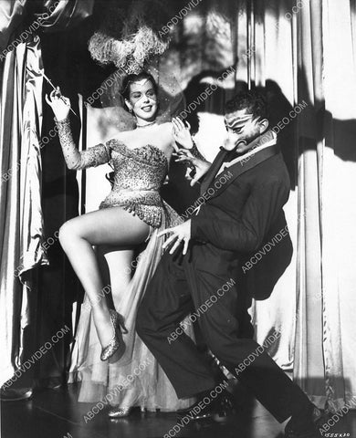 beautiful Ann Miller her sexy legs and dancers in masks 798-14