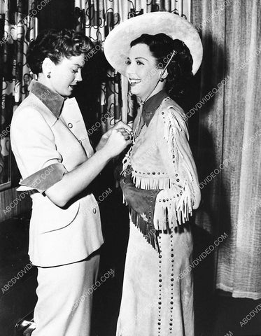 candid Marge Champion Ann Miller behind the scenes film Texas carnival 798-19