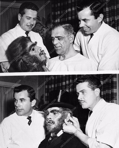 Bud Westmore Boris Karloff makeup for A&C Meet Jekyll & Hyde 805-29