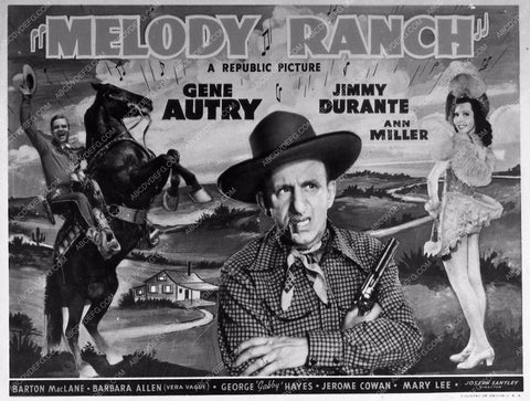 ad slick Gene Autry Jimmy Durante Melody Ranch 898-19